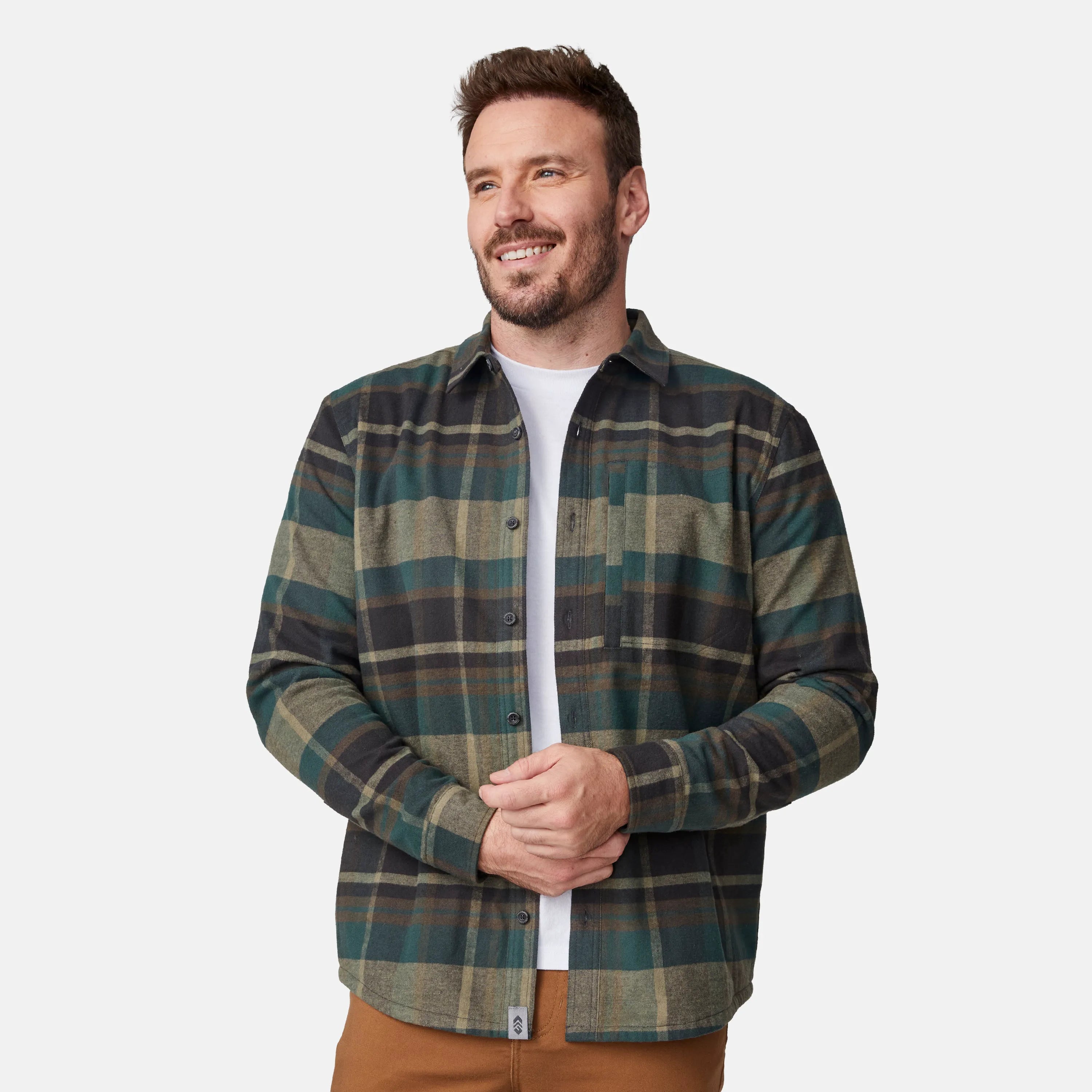 Olive Plaid