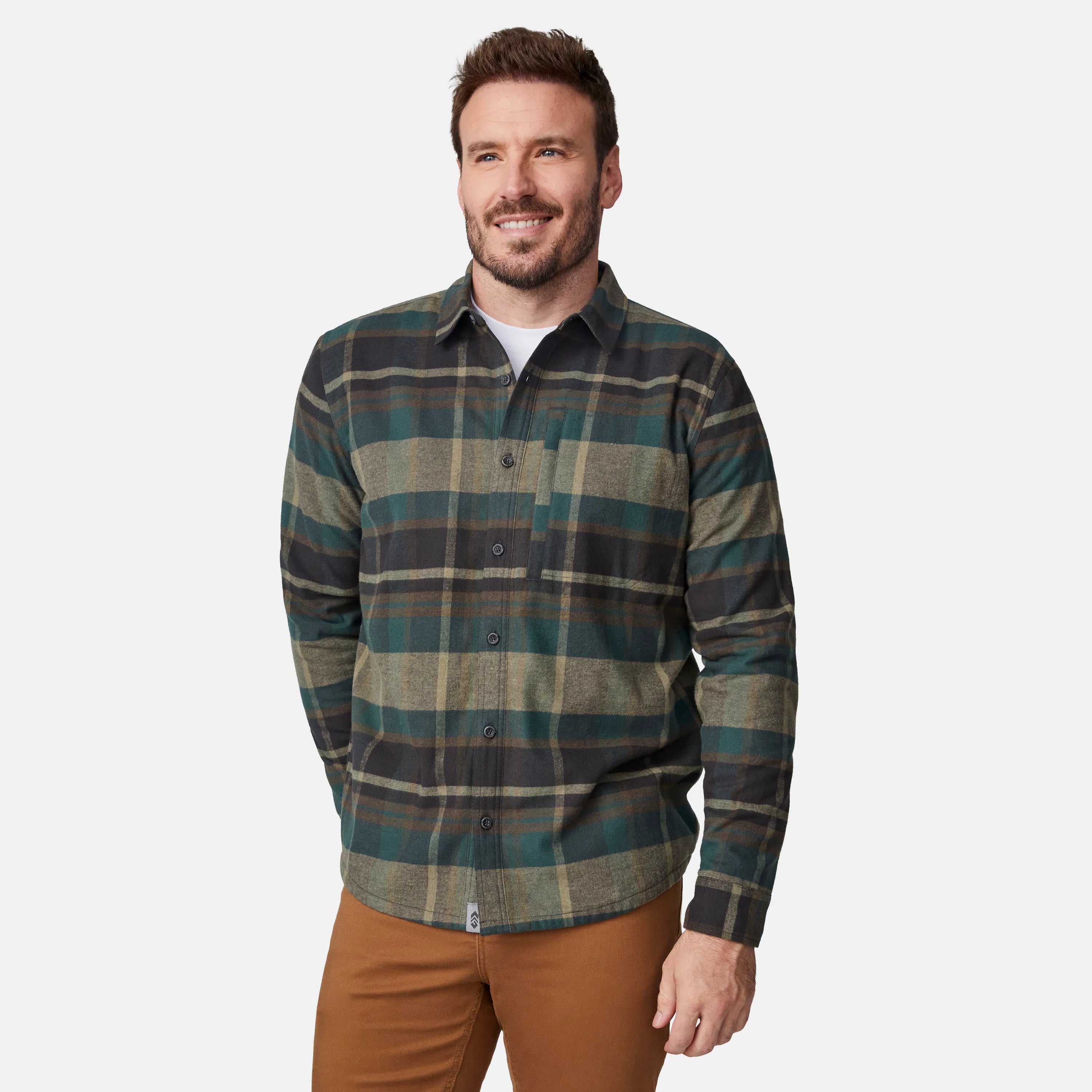 Olive Plaid