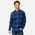 Navy Heather Plaid