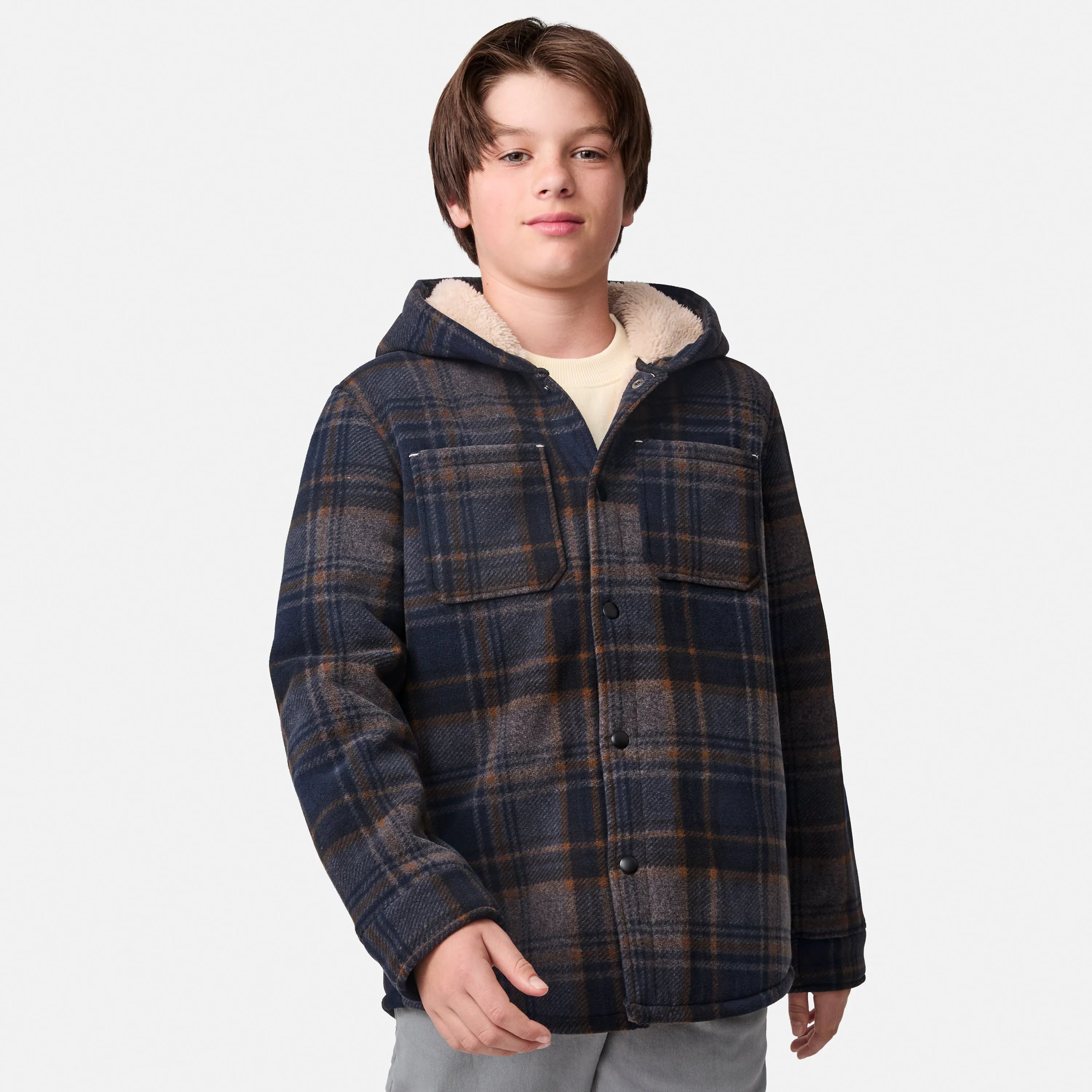 Navy Plaid