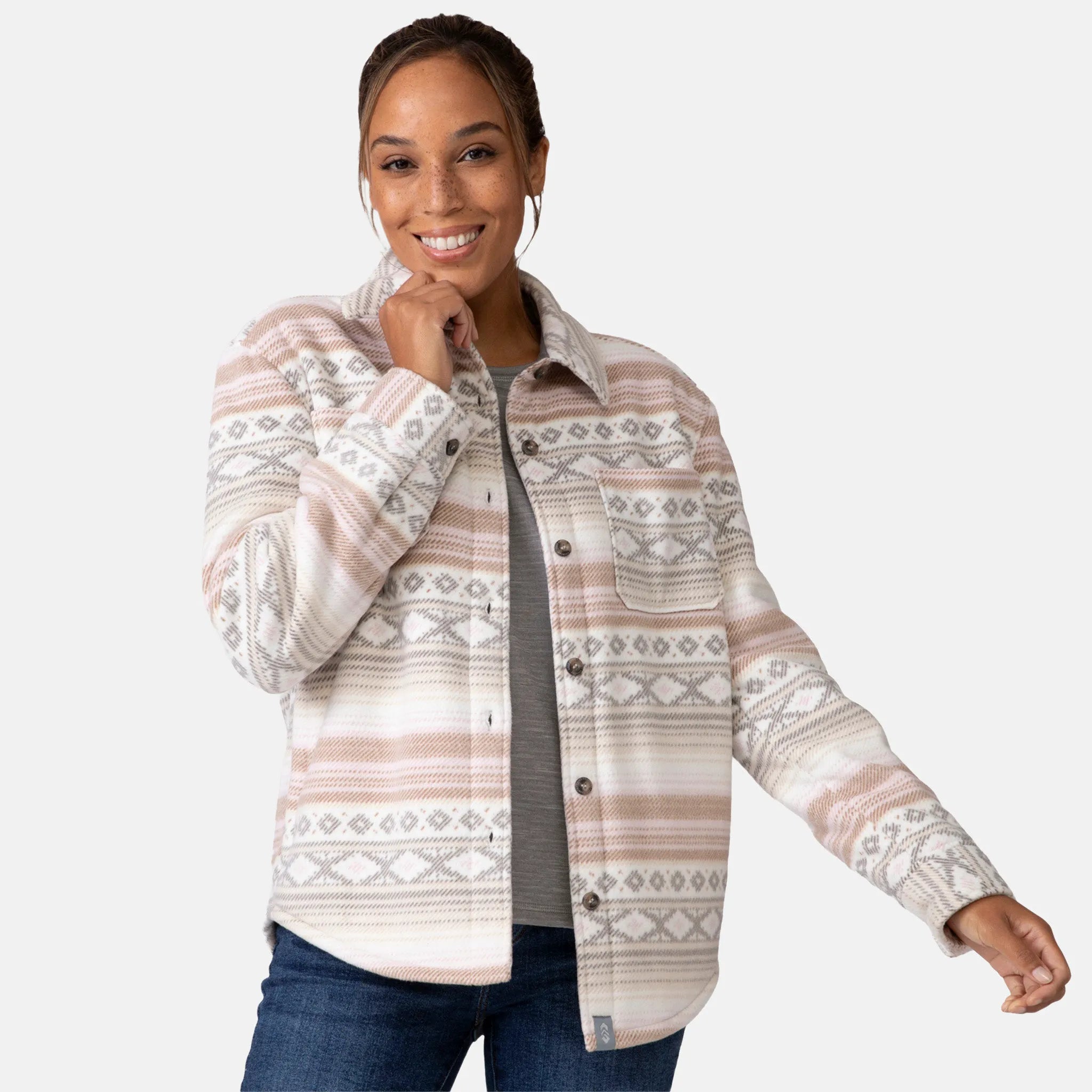 Blush Baja Stripe