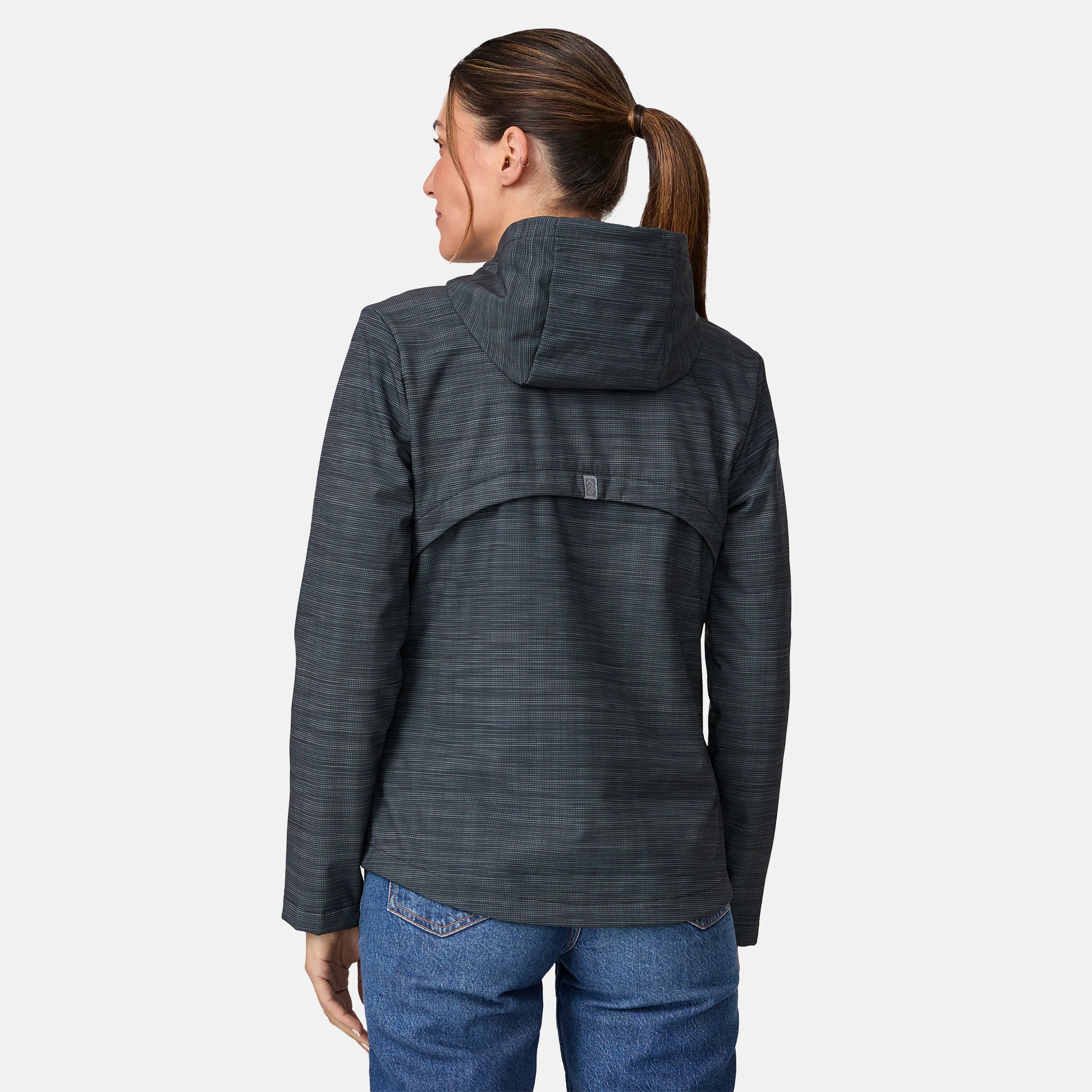 Black Grid Melange