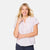 Cameo Pink Textured Stripe