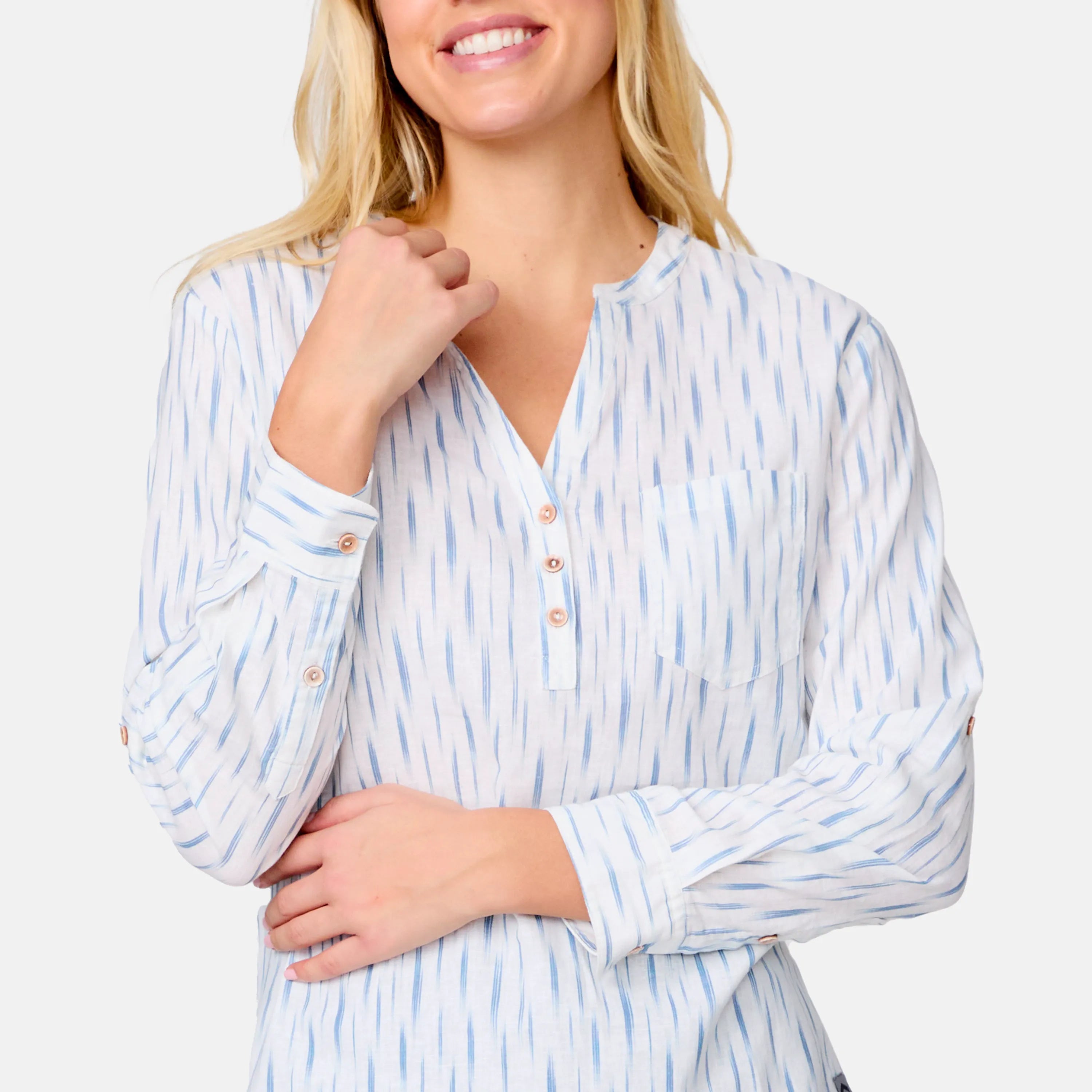 White Ikat